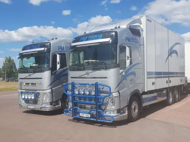 Maskin på transport